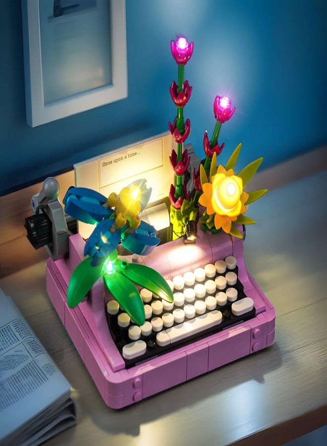 BrickBling LED Light Compatible with Lego Creator 3 in 1 Typewriter with Flowers, Creative Lighting Kit Compatible with Lego 31169-No Model Included - Image 5